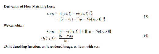Derivation of Floss Matching loss